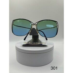 Vintage Oversize Sunglasses | NOS  | Blue Green Frame/Lens Combo | Oleg Cassini